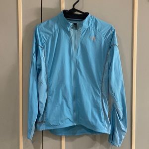 Adidas blue climaproof formation windbreaker